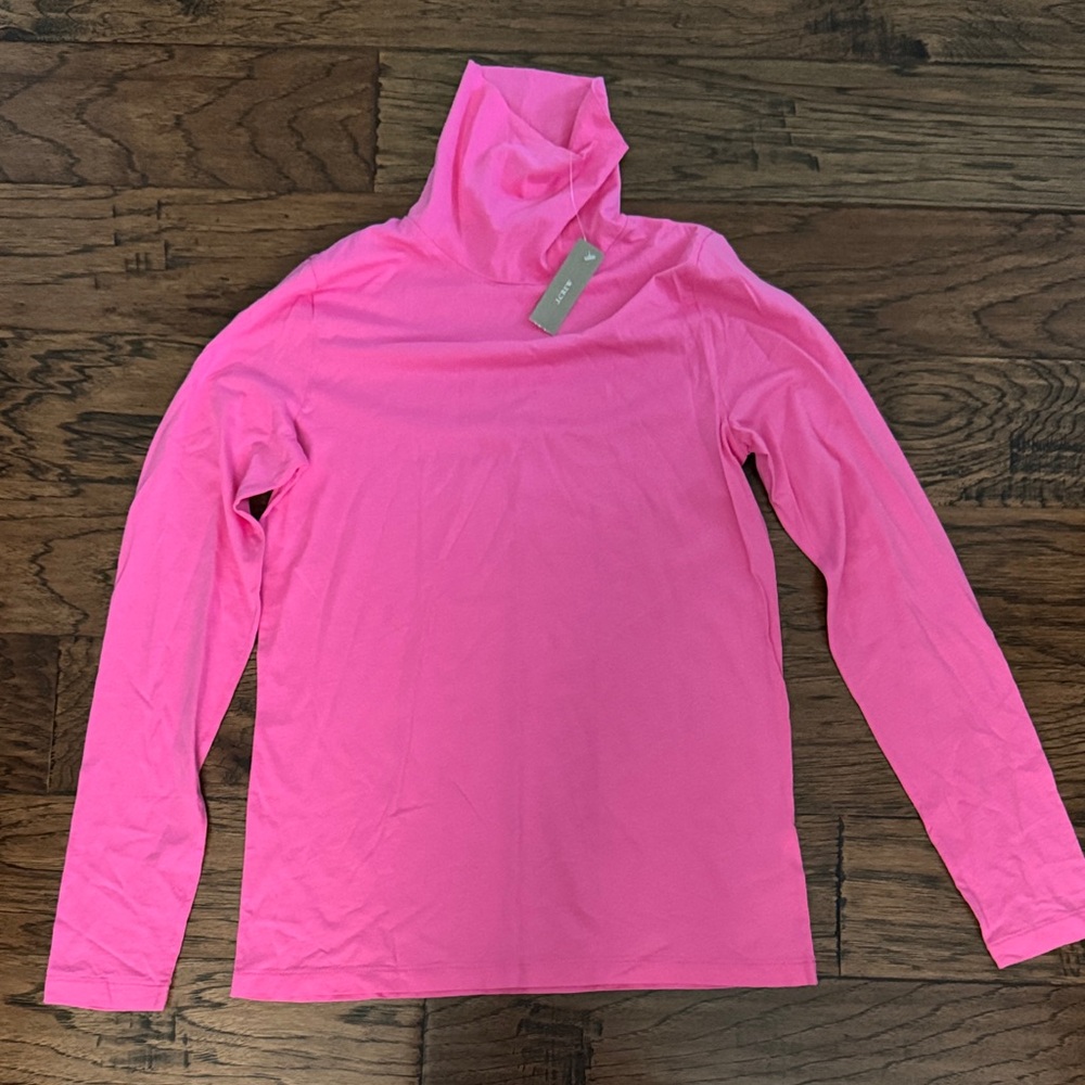 J. Crew Pink Long Sleeve Tee